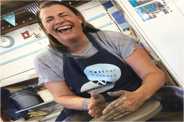 Image of Potters Wheel Workshop Experience for One at Eastnor Pottery